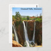 Ouzoud Falls, Marokko Postkarte (Vorne/Hinten)