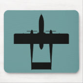 OV10 Bronco-Silhouette Mousepad (Vorne)