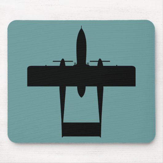 OV10 Bronco-Silhouette Mousepad (Vorne)