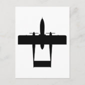OV10 Bronco-Silhouette Postkarte (Vorderseite)