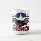 OV-10 Bronco: Tactical Air Support Kaffeetasse (Mittel)