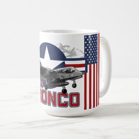 OV-10 Bronco: Tactical Air Support Kaffeetasse (VorderseiteRechts)