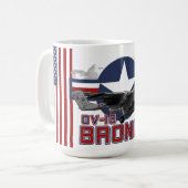 OV-10 Bronco: Tactical Air Support Kaffeetasse (Vorderseite Links)