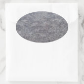 Oval-Aufkleber aus schwarzem Marmor Ovaler Aufkleber (Tasche)