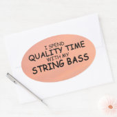 Oval-Aufkleber für die Qualitätszeitfolge Ovaler Aufkleber (Umschlag)