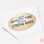 Oval-Aufkleber für die Qualitätszeitfolge Ovaler Aufkleber (Umschlag)