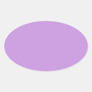 Oval-Aufkleber für hellpastellfarbene Lavendel Ovaler Aufkleber