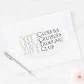 Oval-Aufkleber Ovaler Aufkleber (Umschlag)