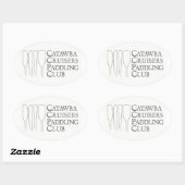 Oval-Aufkleber Ovaler Aufkleber (Blatt)