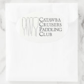 Oval-Aufkleber Ovaler Aufkleber (Tasche)