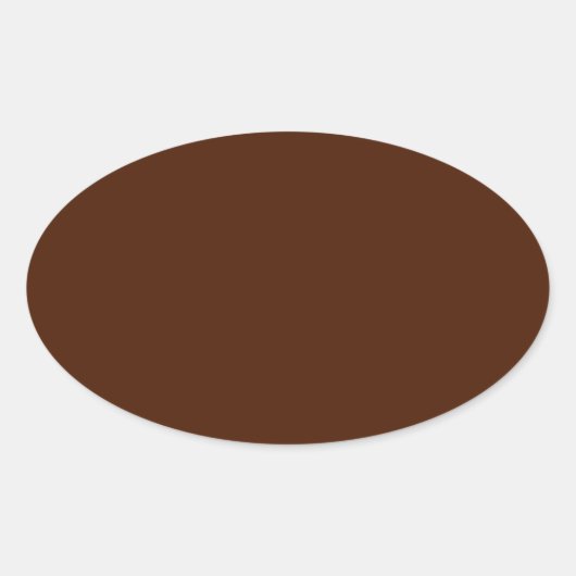 Oval-Aufkleber Ovaler Aufkleber (Vorderseite)