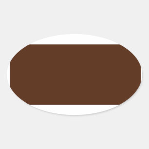Oval-Aufkleber Ovaler Aufkleber