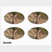 Oval-Aufkleber Ovaler Aufkleber (Blatt)