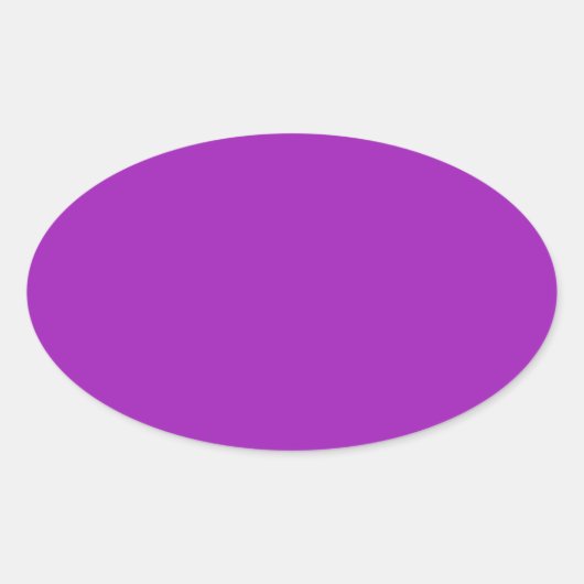 Oval-Aufkleber Ovaler Aufkleber (Vorderseite)