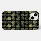 Oval Banded Agate Gemstone Horizontales Muster Case-Mate iPhone Hülle (Rückseite (Horizontal))