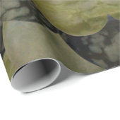 Oval Banded Agate Gemstone Vierteiliges Muster Geschenkpapier (Rolleneckpunkt)