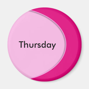 OVAL BUTTON - Hellrosa + Ihr Text und Ihre Ideen Magnet