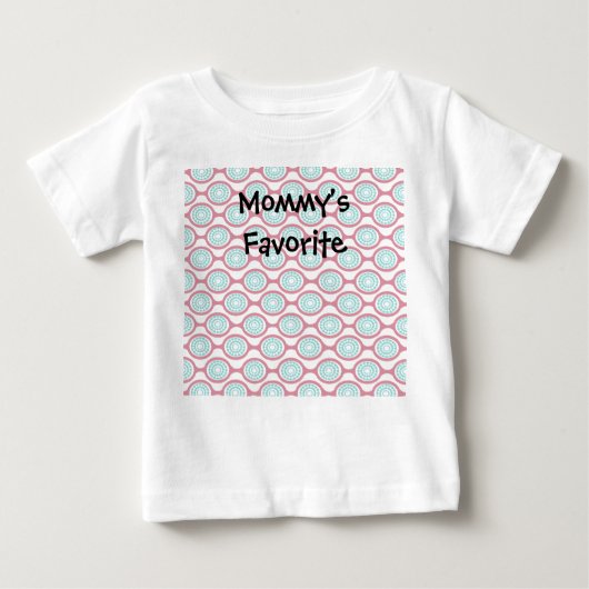Oval Chains Baby T-shirt (Vorderseite)
