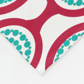 Oval Chains Fleecedecke (Ecke)