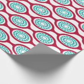 Oval Chains Geschenkpapier (Ecke)