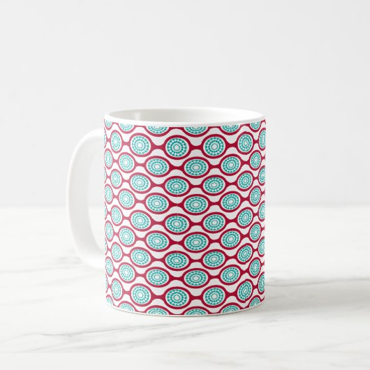 Oval Chains Kaffeetasse (Vorderseite Links)