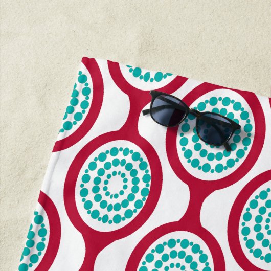 Oval Chains Strandtuch (Beispiel)