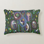 Oval Dekokissen (Vorderseite)