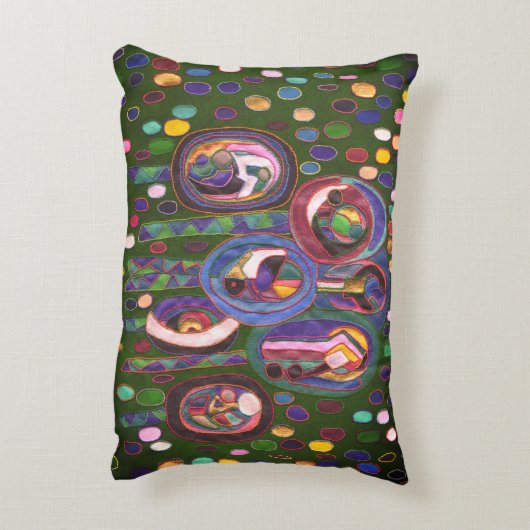 Oval Dekokissen (Rückseite(Vertikal))