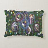 Oval Dekokissen (Rückseite)