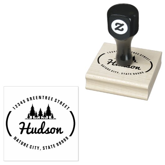 Oval Design ID304 Gummistempel (Stempel)