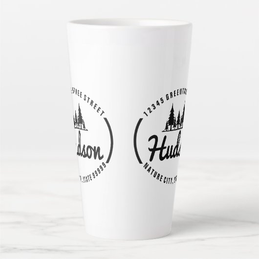 Oval Design ID304 Milchtasse (Vorderseite)