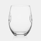 Oval Design ID304 Weinglas Ohne Stiel (Links)