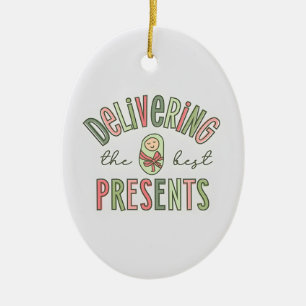 Oval die besten Geschenke, Arbeit und Leistung lie Keramik Ornament