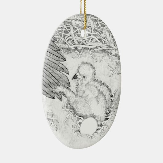 Oval Eagle Ornament SWFL Wertvoll E14 (Rechts)