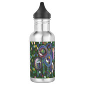 Oval Edelstahlflasche (Links)