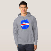 Oval Flag Cabo Verde Hoodie (Vorne ganz)