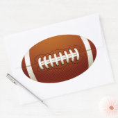 Oval Football Sticker (Umschlag)