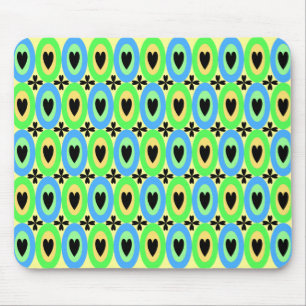 Oval Hearts Mousepad