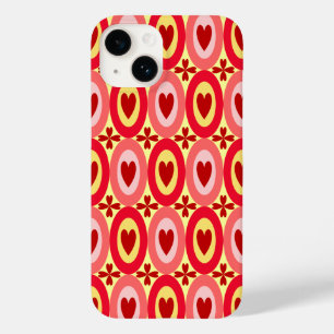 Oval Hearts Muster Case-Mate iPhone Hülle