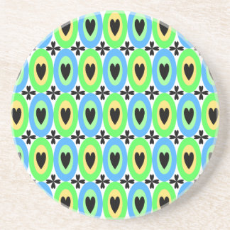 Oval Hearts Untersetzer