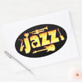 Oval Jazz Stickers (Umschlag)