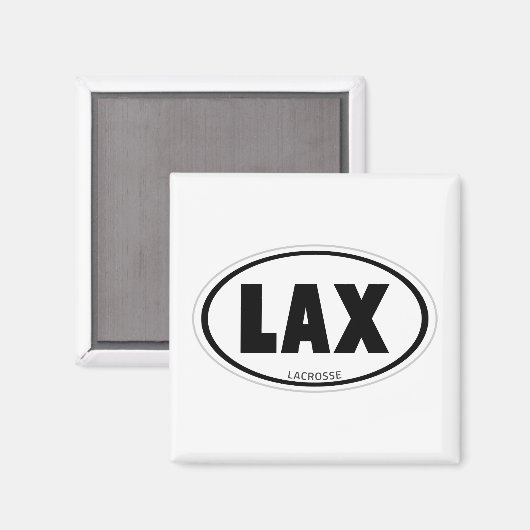 Oval Magnet (Vorderseite/Rückseite)