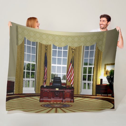 OVAL OFFICE FLEECEDECKE (Beispiel)
