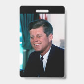 Oval Office of President John F. Kennedy Ausweis (Rückseite)