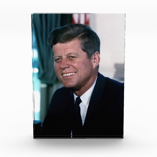 Oval Office of President John F. Kennedy Fotoblock (Vorderseite)
