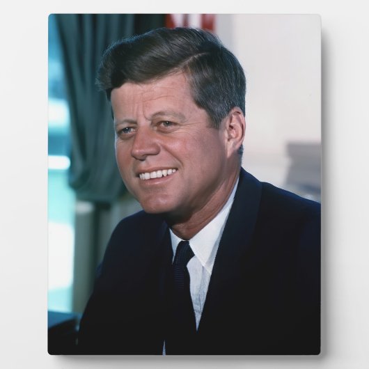 Oval Office of President John F. Kennedy Fotoplatte (Vorderseite)