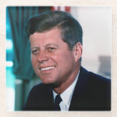 Oval Office of President John F. Kennedy Glasuntersetzer (Vorderseite)