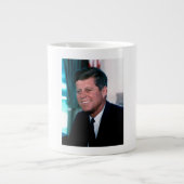 Oval Office of President John F. Kennedy Jumbo-Tasse (Vorderseite)
