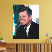 Oval Office of President John F. Kennedy Leinwanddruck (Insitu (Wohnzimmer))