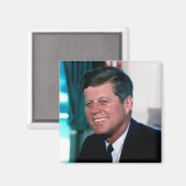 Oval Office of President John F. Kennedy Magnet (Vorderseite/Rückseite)